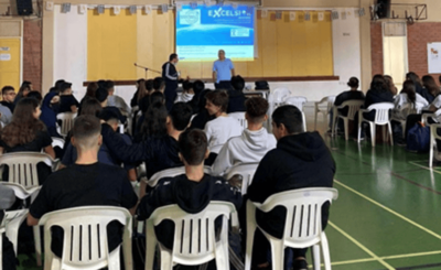 Presentation at Ayios Neofytos Lyceum in Pafos