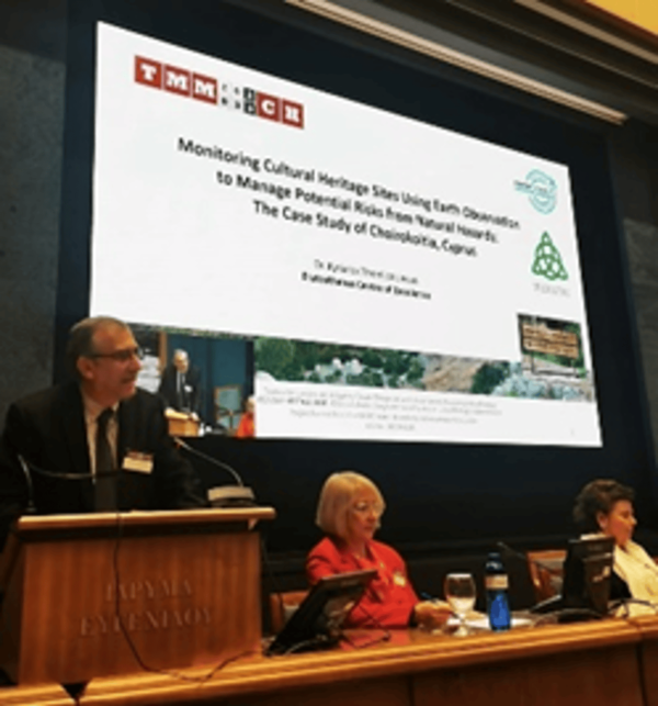 Presentation at the 3rd International Conference TMM-CH Transdisciplinary Multispectral Modelling and Cooperation for the Preservation of Cultural Heritage