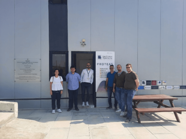 Visit at the Proteas Research facilities of the Cyprus Institute at Pentakomo